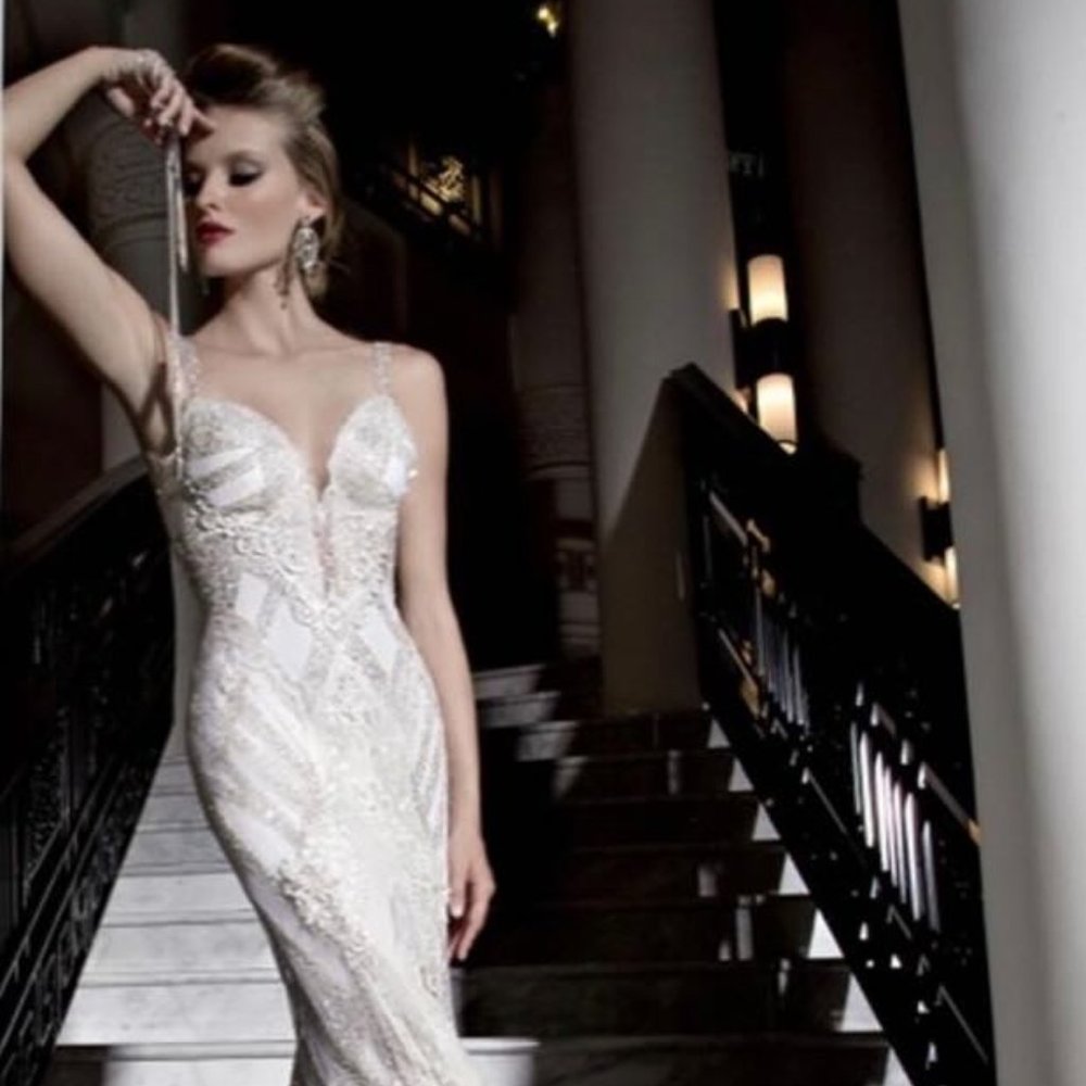 Galia Lahav "Katharina" couture bridal gown, size 42.